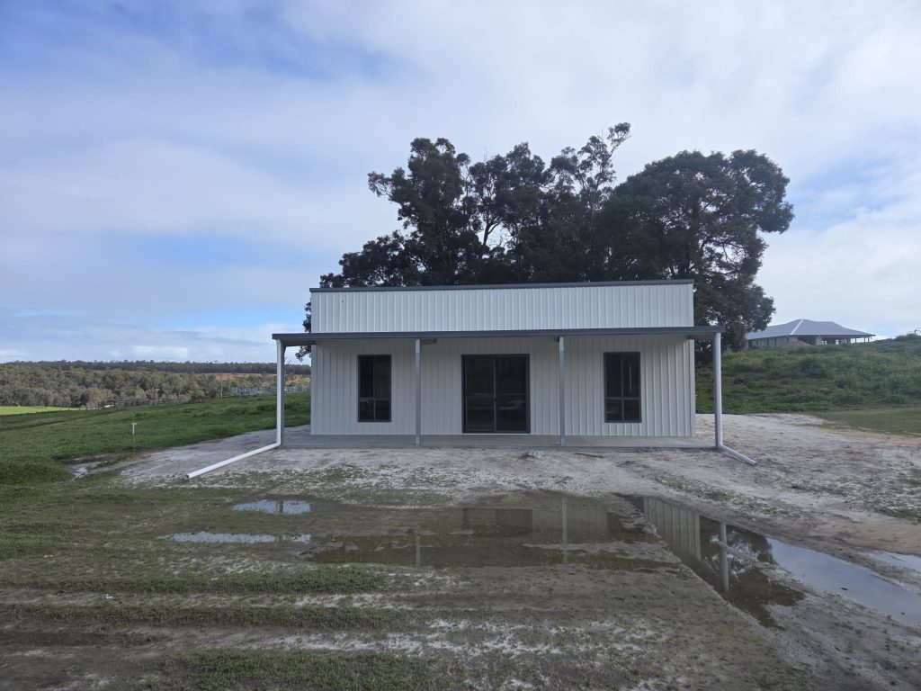 rural lifestyle shed with verandah south west wa 2